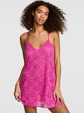 GRWPINK™ Lace Slip Dress
