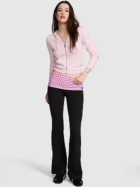 Mercer Cotton Foldover Flare Pant