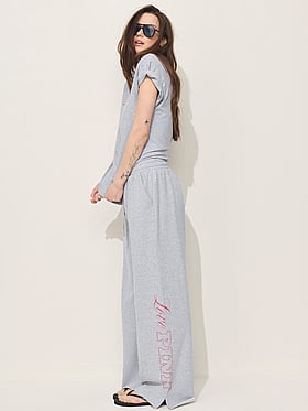 Campus Fleece™ Wide-Leg Split-Hem Sweatpants