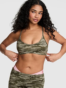All-Day Cotton™ Low-Scoop Racerback Bra