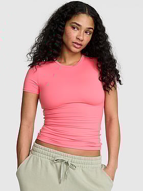 PINK Base Stretch™ Short-Sleeve Tee