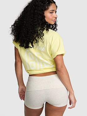 All-Day Cotton™ Foldover 3" Bike Shorts