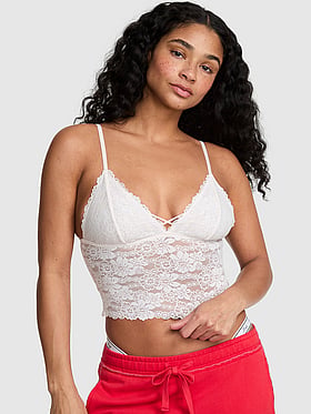 PINK Wink™ Longline Triangle Bralette