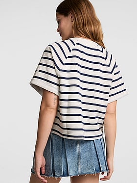 Campus Terry™ Short-Sleeve Crew Sweatshirt