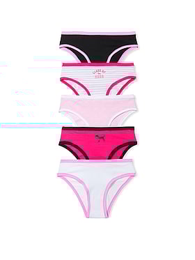 5-Pack Cotton Cheeky Panties