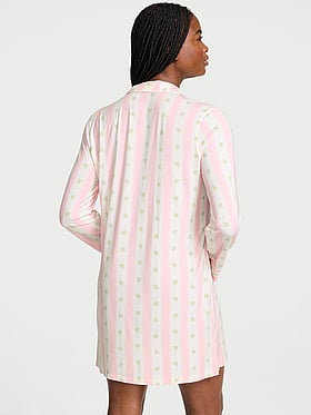 SoSoft™ Modal Button-Front Sleepshirt