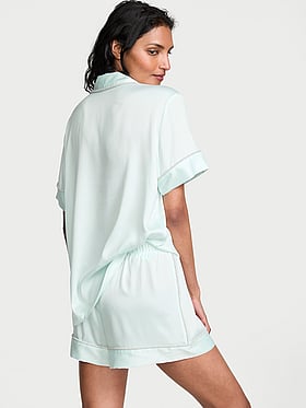 Signature Satin Shine Short Pajama Set