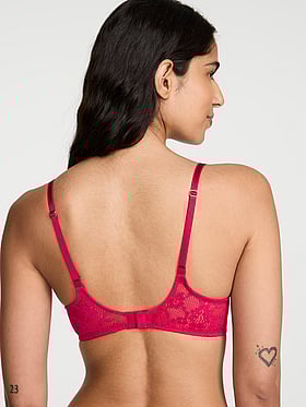 Lace Wireless Push-Up Bra