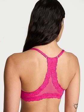 Lace Racerback Push-Up Bra