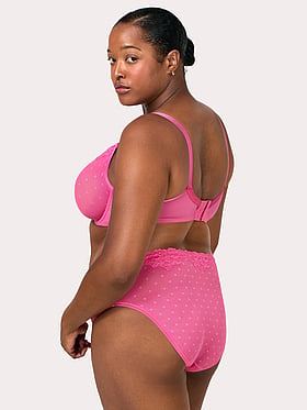 Sheer Whisper High Cut Brief Panty
