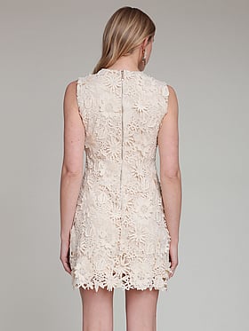 Floral Lace Mini Dress