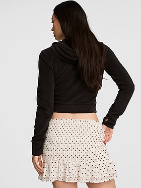 Flirty Fit Smocked Mini Skirt