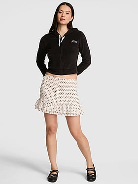 Flirty Fit Smocked Mini Skirt