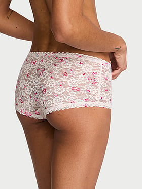 Lace Low-Rise Boyshort