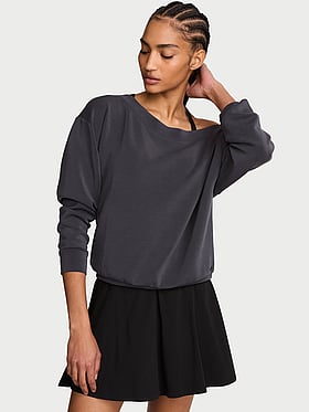 Featherweight Knit Off-the-Shoulder Top