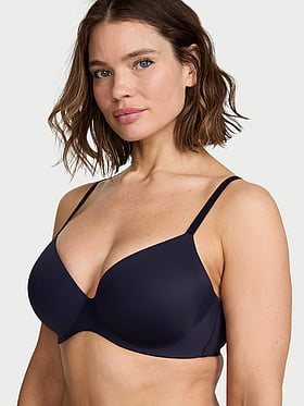 FlexFactor Lightly Lined Plunge Demi Bra