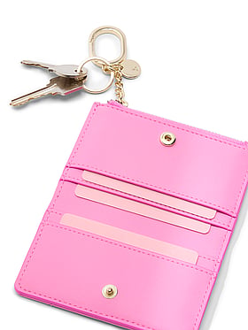Foldover Card Case Keychain