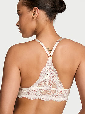 Lace Lightly Lined Racerback Demi Bra