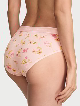 Logo Cotton Hiphugger Panty