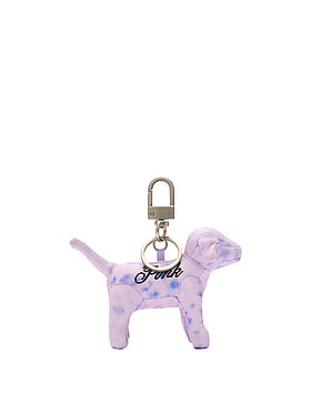 PINK Micro Dog™ Keychain Charm
