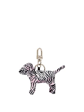 PINK Micro Dog™ Keychain Charm