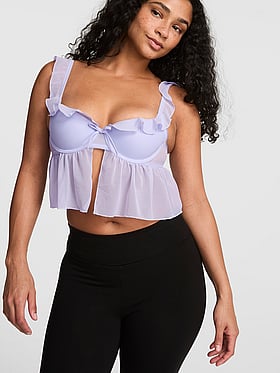 GRWPINK™ Lightly Lined Babydoll Bra Top