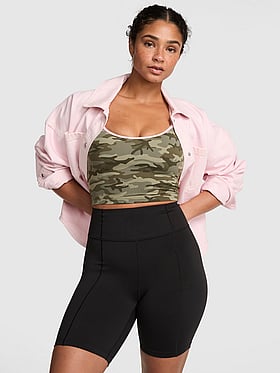PINK Relay™ Seamed Bike Shorts