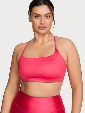 VSX GlossyTech™ Strappy-Back Sports Bra