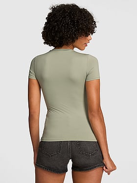 PINK Base Stretch™ Short-Sleeve Tee