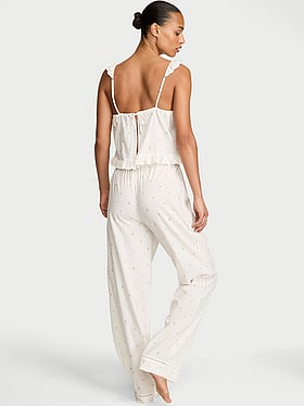 Cotton Dream Tank Long Pajama Set