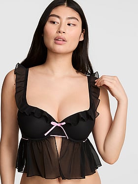 GRWPINK™ Lightly Lined Babydoll Bra Top