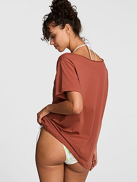 Campus Cotton™ Off-The-Shoulder Tee
