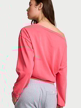 Off-Duty Terry Boatneck Sweatshirt