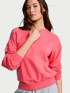Off-Duty Terry Boatneck Sweatshirt