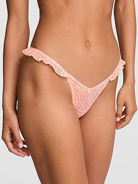 PINK Wink™ Flutter Thong Panty