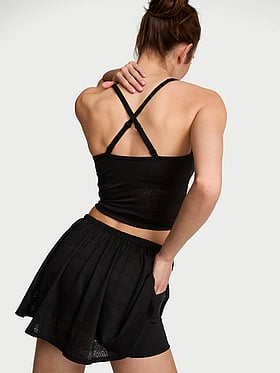 VSX Elevate™ Logo Lace Pleated Skirt
