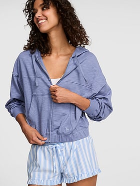 Lightweight Lounge Full-Zip Hoodie