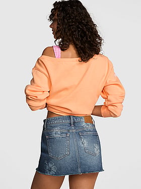 Denim by PINK Mini Jean Skirt