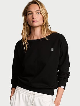 Off-Duty Terry Boatneck Sweatshirt