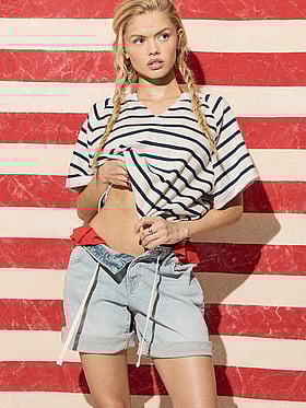 Campus Terry™ Short-Sleeve Crew Sweatshirt