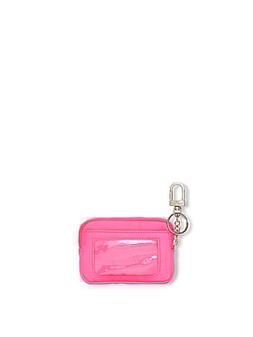 Zip Card Holder Keychain