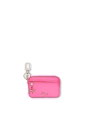 Zip Card Holder Keychain
