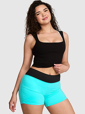 PINK Relay™ Ruched Bun Shorts