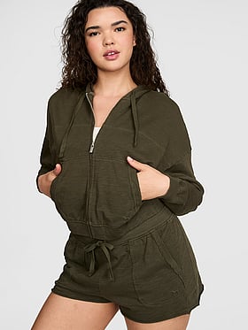 Lightweight Lounge Full-Zip Hoodie