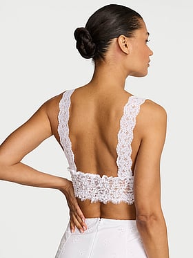 Butterflies Eyelet & Lace Bralette