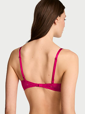 Sexy Tee Crochet Lace Lightly Lined Demi Bra