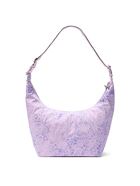 Satin Nylon Hobo Bag