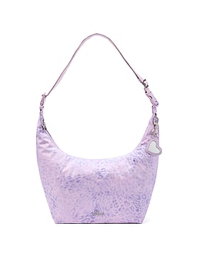 Satin Nylon Hobo Bag