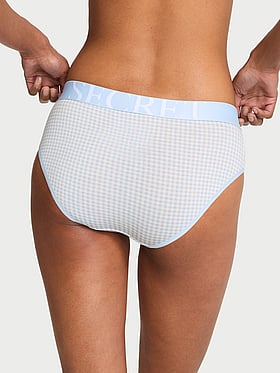 Exploded Logo Cotton Hiphugger Panty