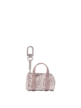 Mini Duffle Keychain Charm